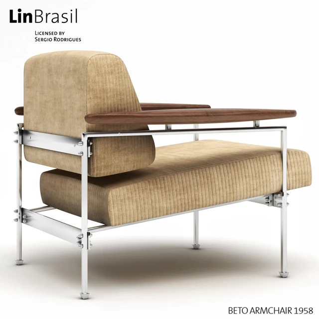 LINBRASIL BETO ARMCHAIR 1958 — Скачать
