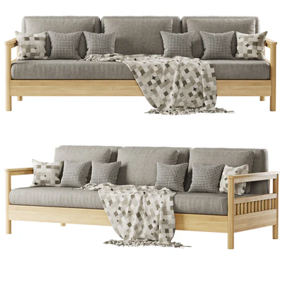 Tribeca outdoor three-seater sofa / Трехместный садовый диван — Вид 1