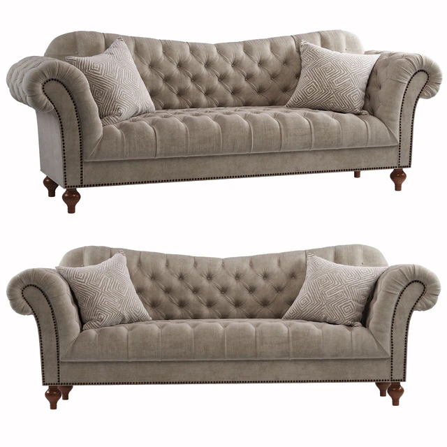 vanna Brussel Tufted sofa — Скачать