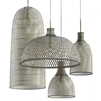 Aliexpress rattan chandelier set — Вид 4
