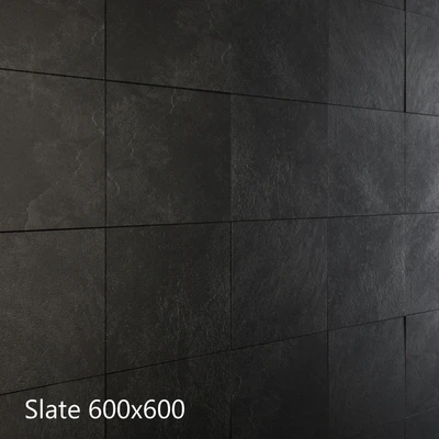 Black and gray slate — View 1