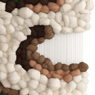 Tapestry with colored inserts by Helen Loom — Вид 4