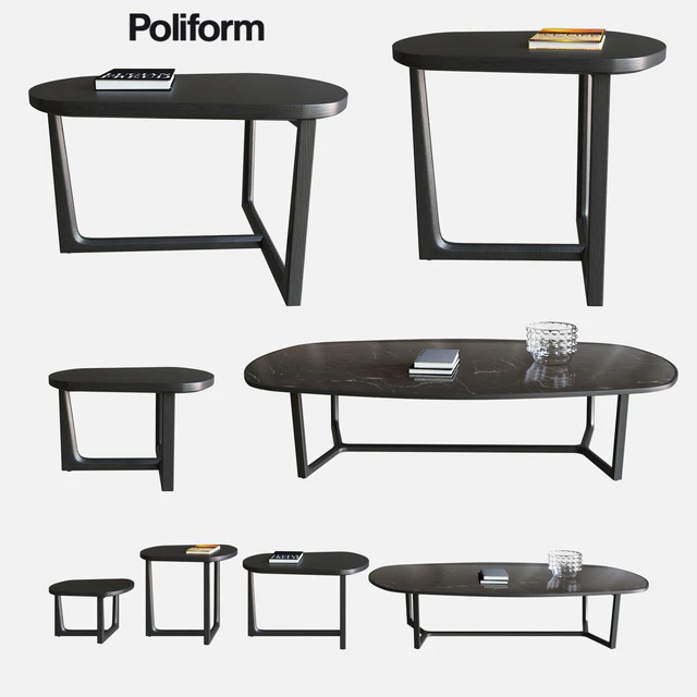 POLIFORM COFFEE TABLES TRIDENTE — Descargar