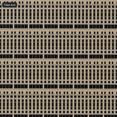 beaux arts commercial facade aerial texture cream — Вид 5