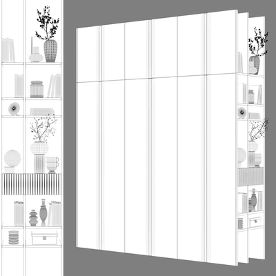 Modular wardrobe in modern minimalist style 101 — Ver 4