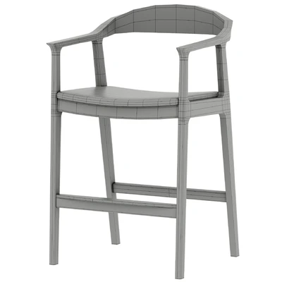 Barolo semi-bar chair by deephouse — Ver 3