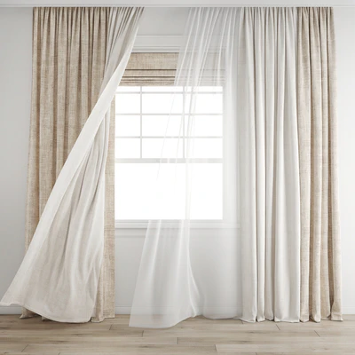 Curtain 640/Wind blowing effect 16 — Вид 1