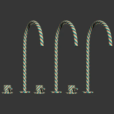 Iconico mixer A-LE23 / Смеситель металлический — Вид 4