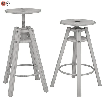 Барный стул IKEA ДАЛЬФРЕД — Вид 2