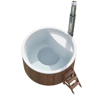 Купель круглая ELITE 220 с подогревом от Woodson — Вид 7