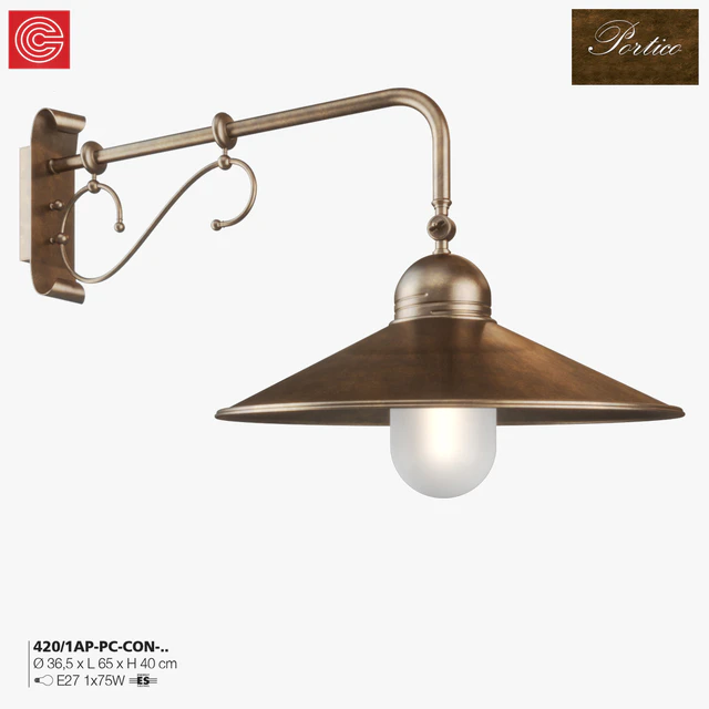 Bra Cremasco illuminazione Portico art.420 — Descargar