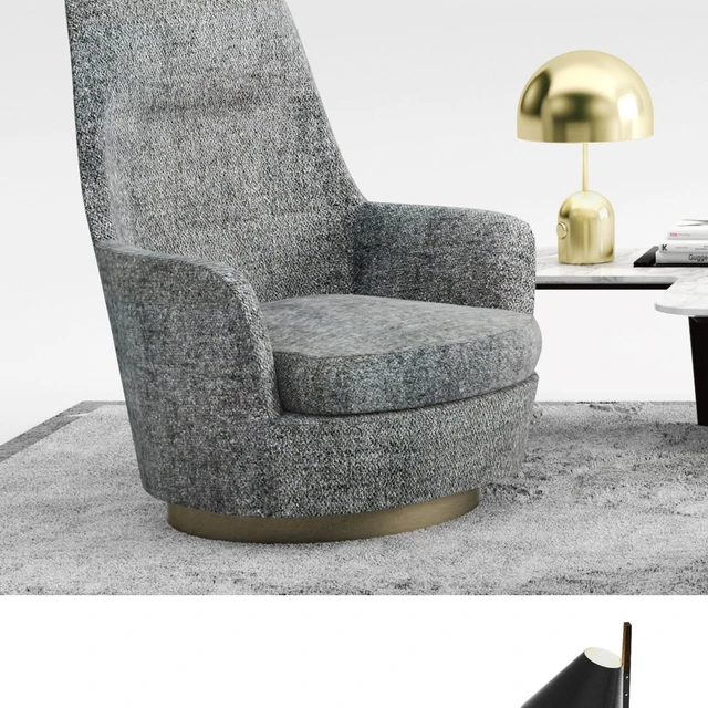 Minotti Jacques Sofa set 01 — Descargar