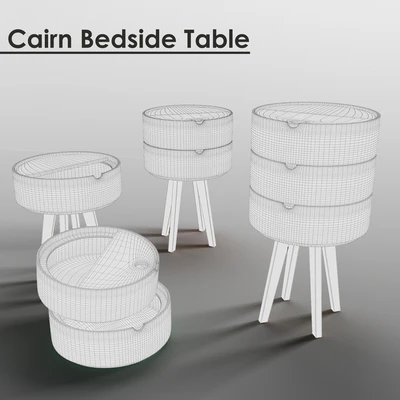 Cairn Bedside Table — Ver 2