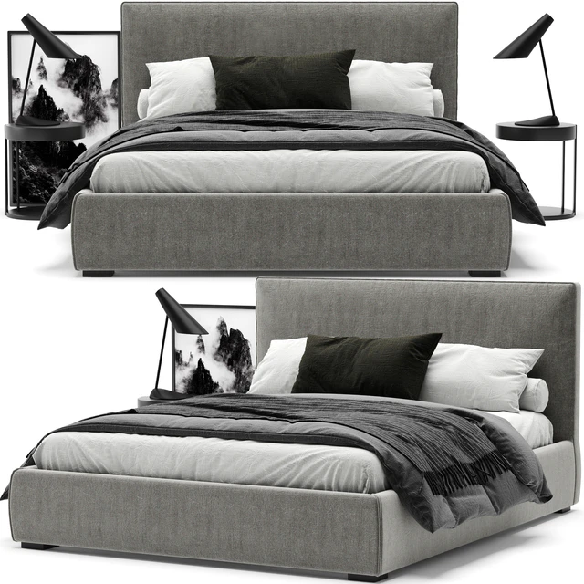 Meridiani Stone Plus Bed — Download