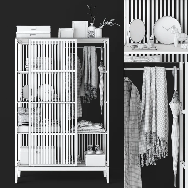 IKEA Nordkisa Wardrobe — Скачать