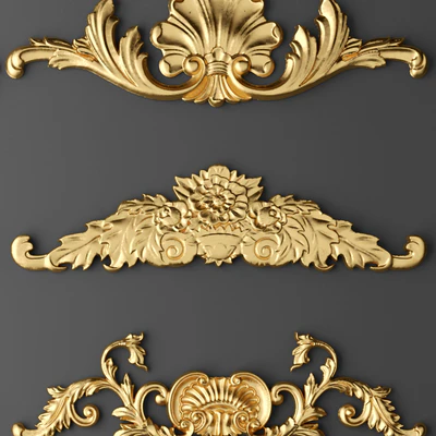 Set stucco decoration. — Ver 4