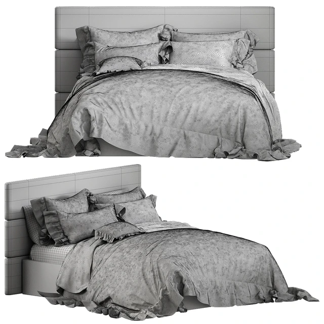 Luxury romantic bedding set — Скачать