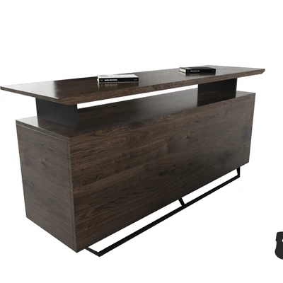 Meeting Table with  Office Chairs and Cabinet — Вид 3
