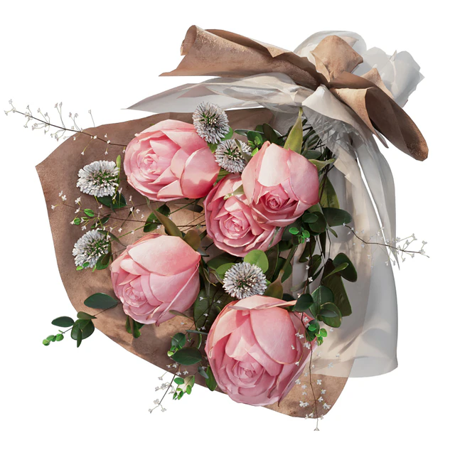 bouquet with roses — Descargar