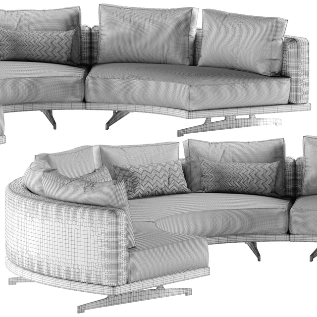 Frigerio Salotti Horizon sectional sofa — Скачать