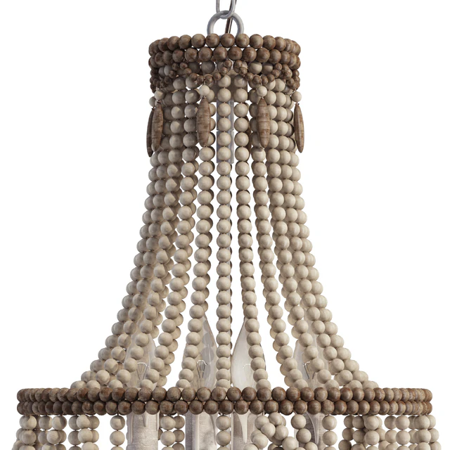 Boho Rustic Bead Chandelier — Descargar