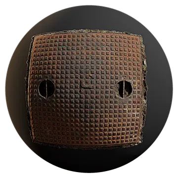 square manhole cover 004 — Descargar
