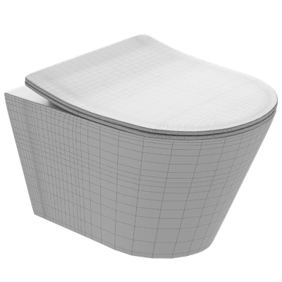 Wall hung toilet STWORKI — Ver 3