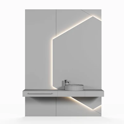 bathroom furniture set 7 — Ver 4