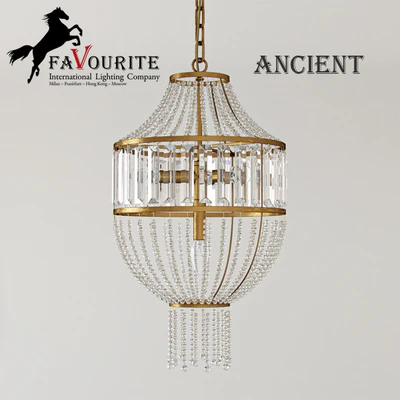 Crystal chandelier Favourite 1086-4P Ancient — Ver 1