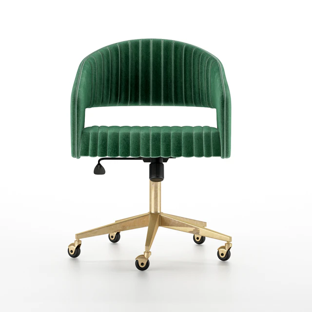 Channel Suede Office Chair — Скачать