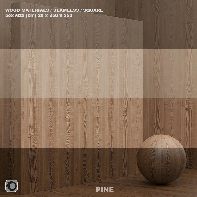 Material wood / pine solid (seamless) - set 51 — Descargar