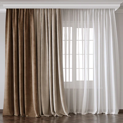 Curtain for Interior 004 — Вид 1