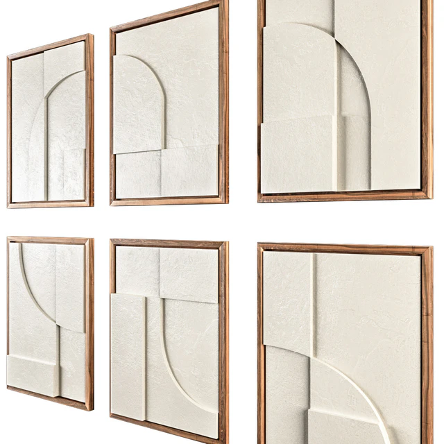 Plastart - set of 6 reliefs — Скачать