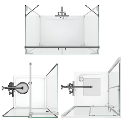 Showers Radaway, West One Bathrooms and Ideal set 125 — Ver 5