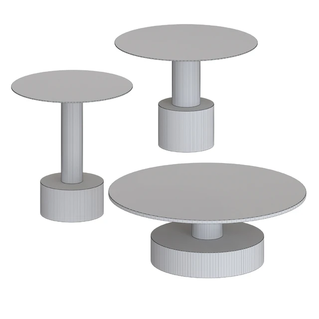 Kettal ROLL - coffee tables - журнальные столики — Скачать
