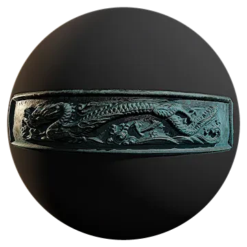 bronze dragon ornament 002 — Скачать
