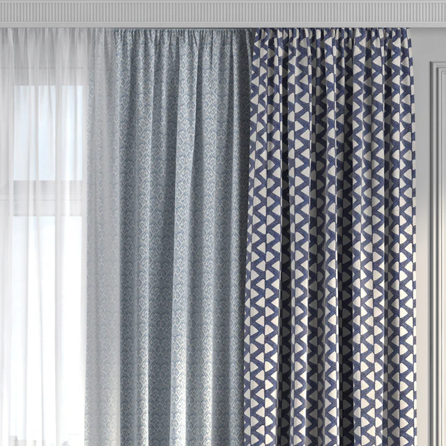 Curtains with window 212 — Descargar