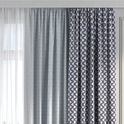 Curtains with window 212 — Ver 3