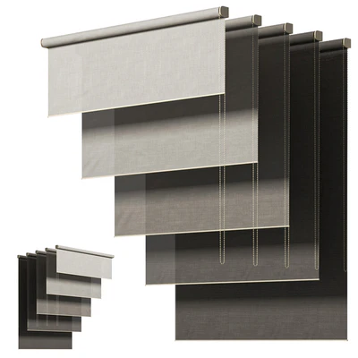 Roller blinds Curtains, Рулонные шторы — Вид 1