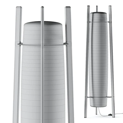 B.lux Inn Side Outdoor Floor Lamp — View 3
