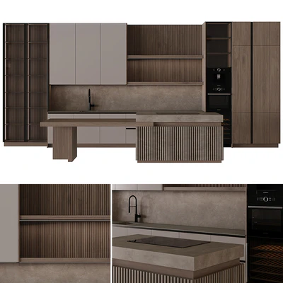 Modern style kitchen 56 — Ver 1