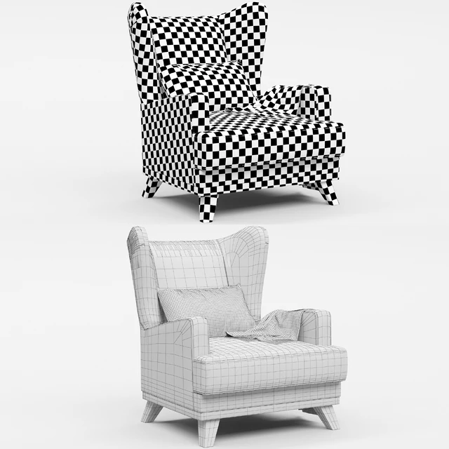 Hoff ludwig armchair brown — Descargar