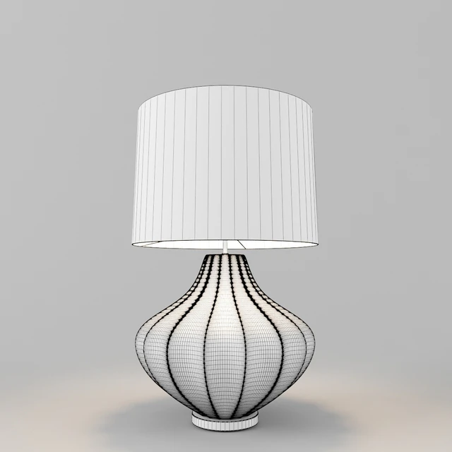 Table lamp HEATHFIELD &amp; Co Mallory Turquoise — Descargar