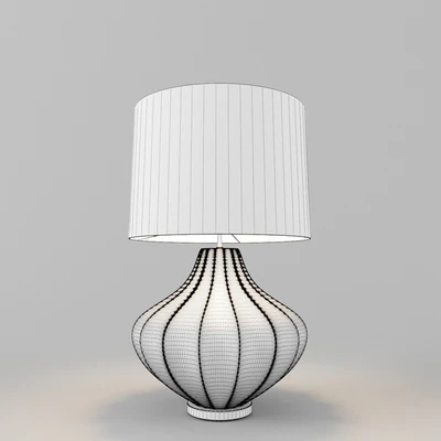 Table lamp HEATHFIELD &amp; Co Mallory Turquoise — Ver 3