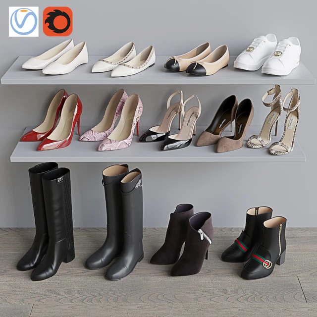 Set of women's shoes 1 — Descargar