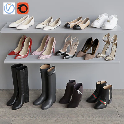 Set of women's shoes 1 — Ver 1