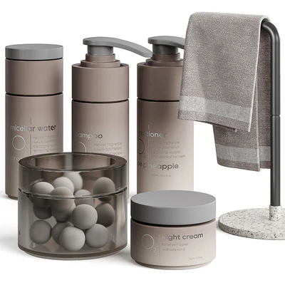 Bathroom accessories set — Ver 4