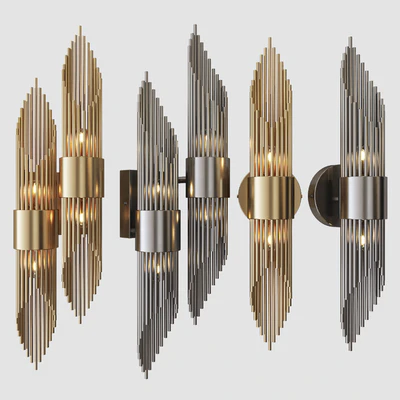Wall lamp Delight Collection W68069-4 / 2 antique brass — Ver 1
