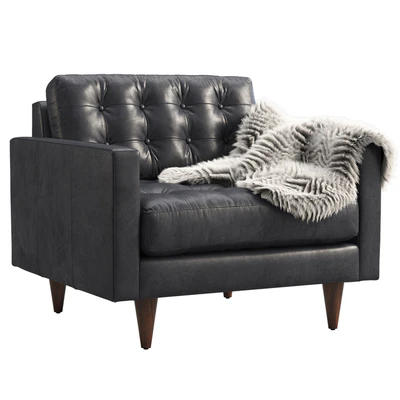 Joybird Eliot Leather Chair — Ver 6