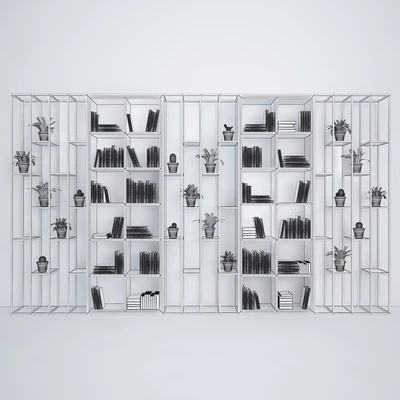 White Book Shelf — Ver 3